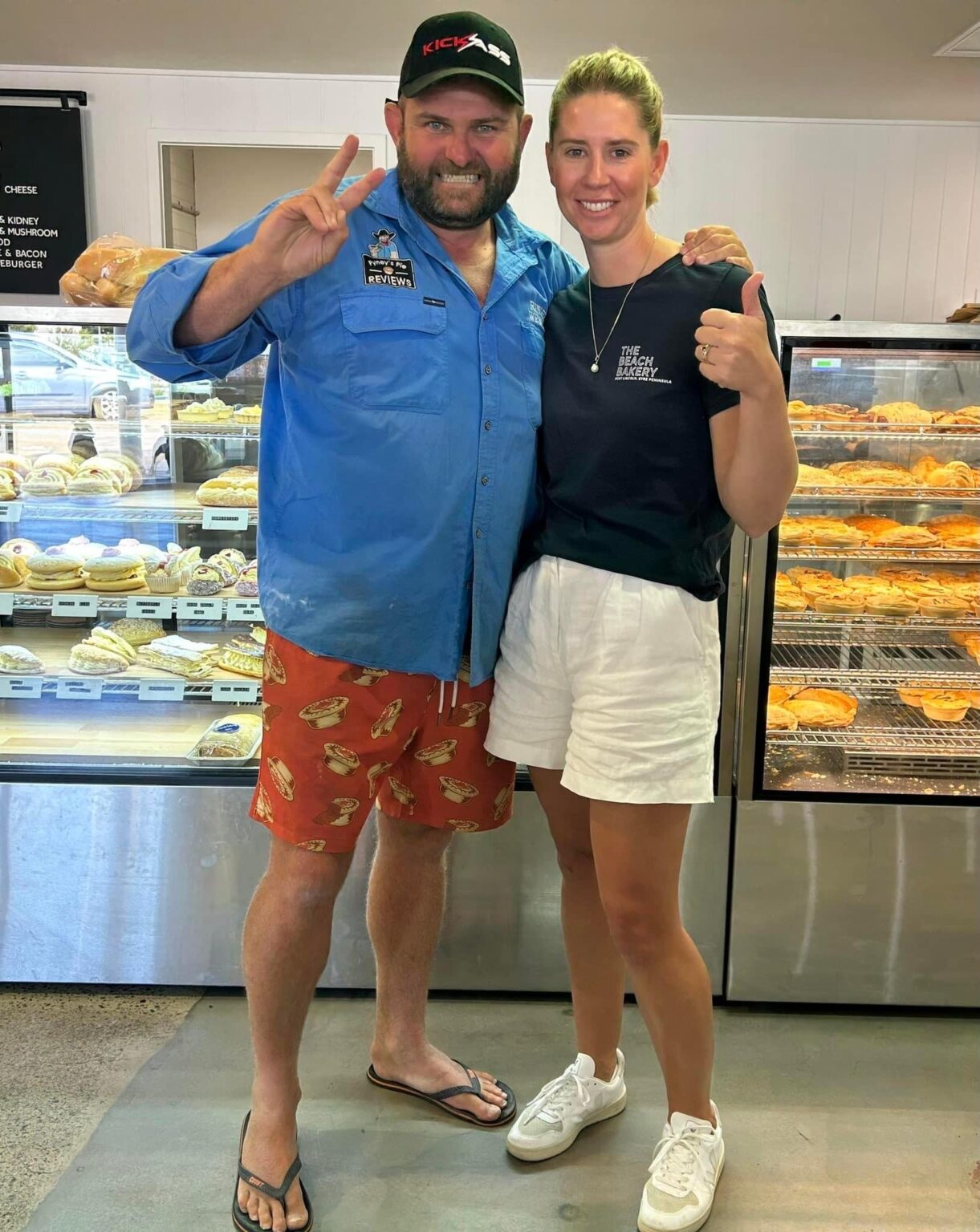 The Beach Bakery on King Port Lincoln SA Pyney's Pie Reviews